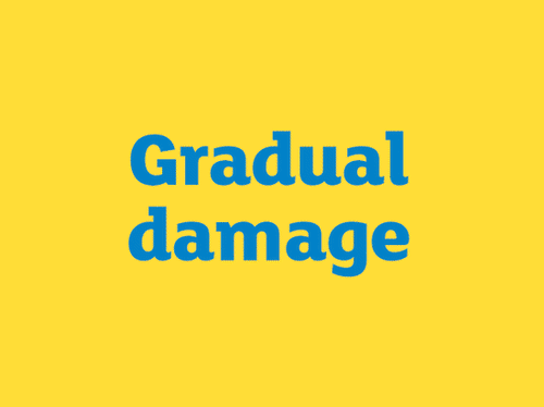 A short explanation of gradual damage